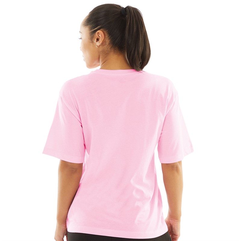 Puma Womens Essentials+ Palm Resort Graphic Tee Pink Lilac