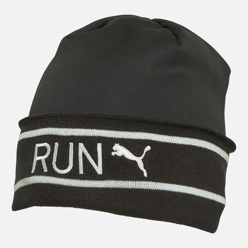 Puma Mens Classic Running Cuff Beanie Puma Black