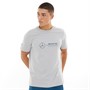 Puma Mens Mercedes-AMG Petronas Motorsport Logo T-Shirt Mercedes Team Silver