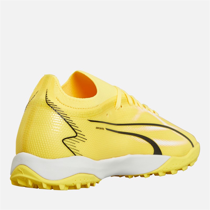 Puma Mens Ultra Match TT Astro Football Boots Yellow