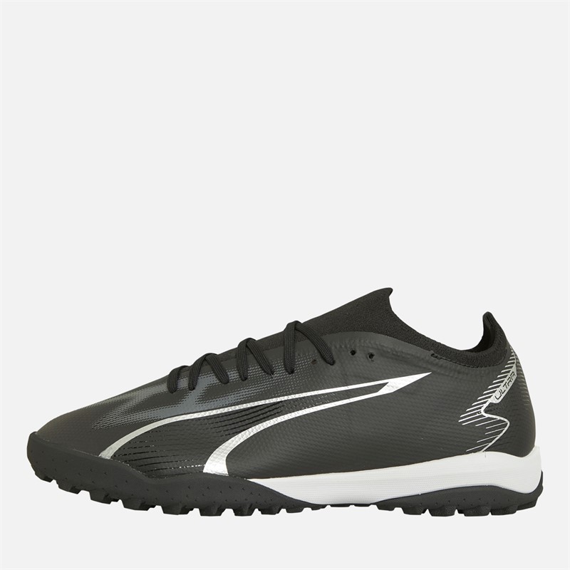 Puma Mens Ultra Match TT Astro Football Boots Black/Asphalt