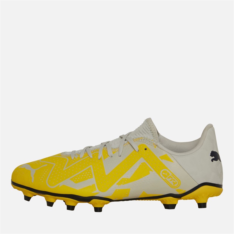 Buy Puma Mens Future Play FG AG Firm Ground Artificial Ground Football Boots Grey Yellow