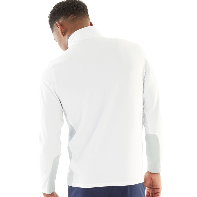 Puma Mens Golf Gamer 1/4 Zip Top Bright White