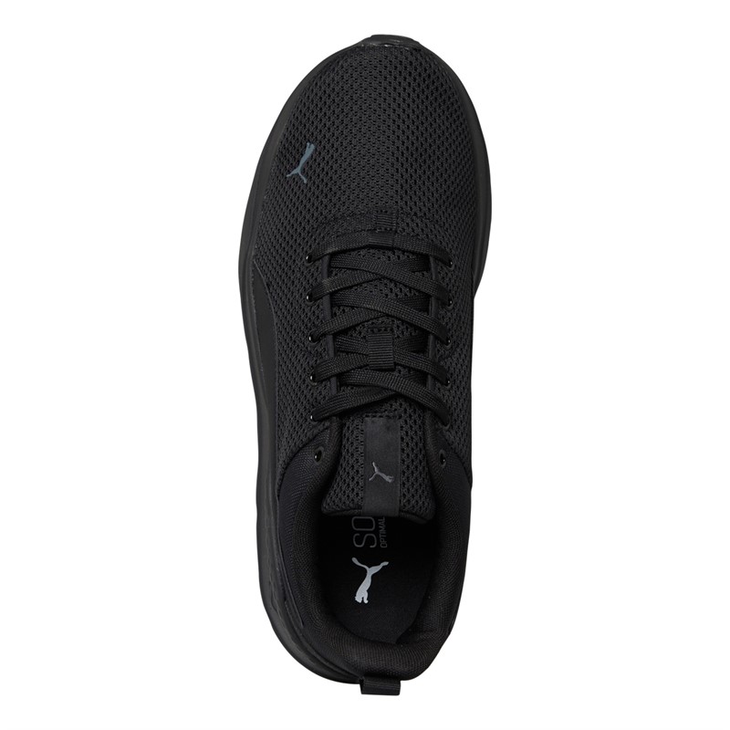 Puma Mens Anzarun Lite Trainers Puma Black