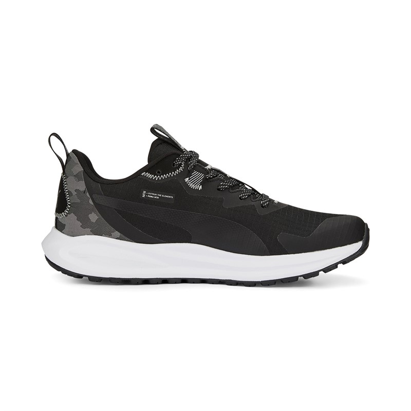 Puma Unisex Twitch Runner Winter Trail Buty do Biegania Czarny
