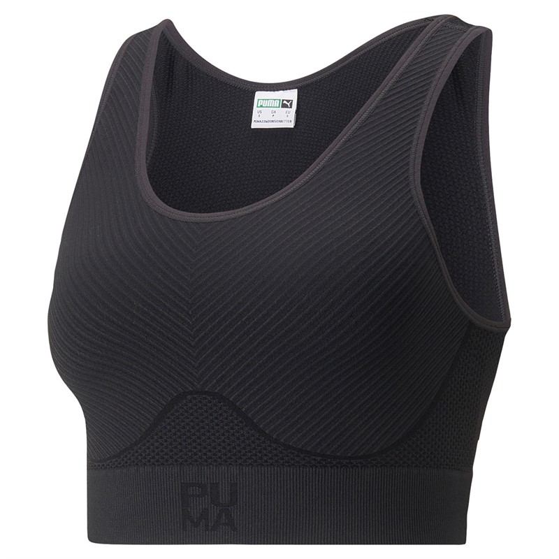 Puma Top court Femme Evoknit Puma Noir