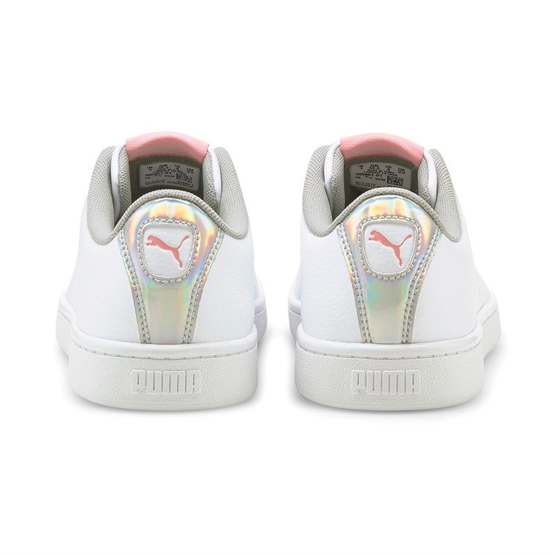 Puma Mädchen Vikky V2 Cat Rainbow Sneaker Weiß