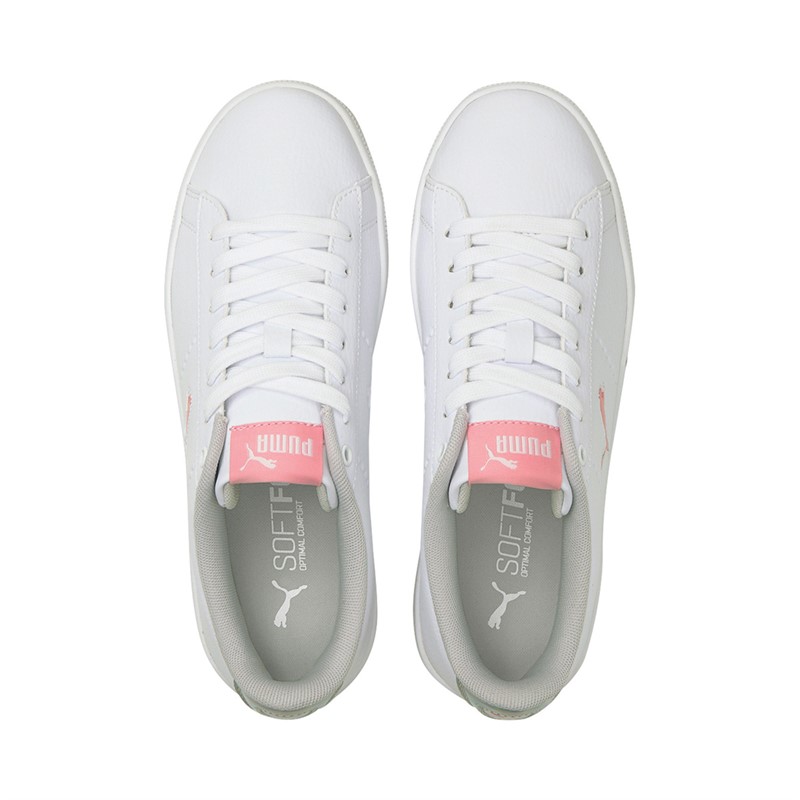 Puma Mädchen Vikky V2 Cat Rainbow Sneaker Weiß