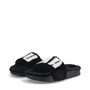 Puma Damen Leadcat 2.0 Fuzz Pantoletten Puma Schwarz/Puma Weiß