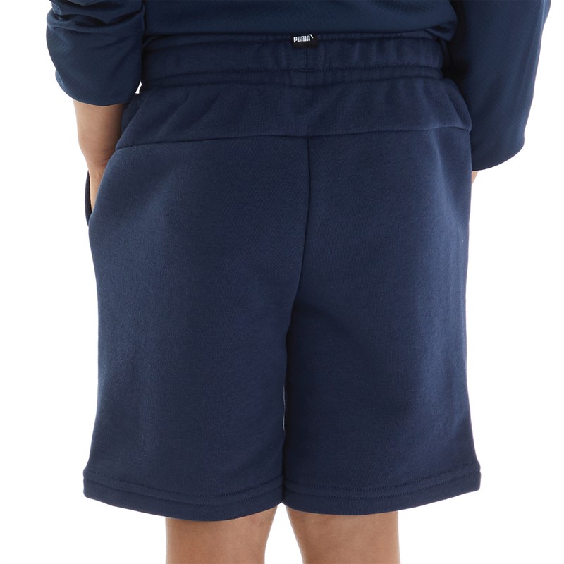 Puma Junior Boys Essentials Shorts Navy