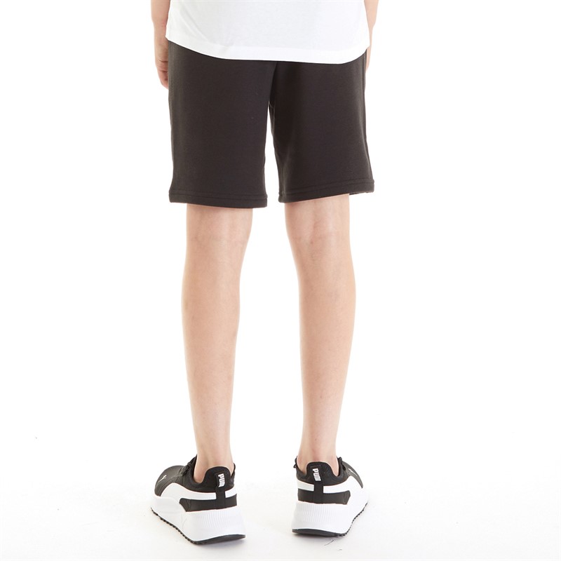 Puma Junior Boys Sportstyle Logo Shorts Puma Black