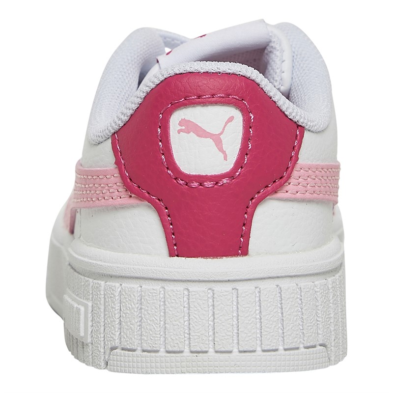 Buy Puma Infant Girls Carina 2.0 Trainers Pink White