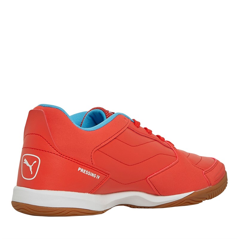 Puma Mens Pressing IV Futsal Boots Red