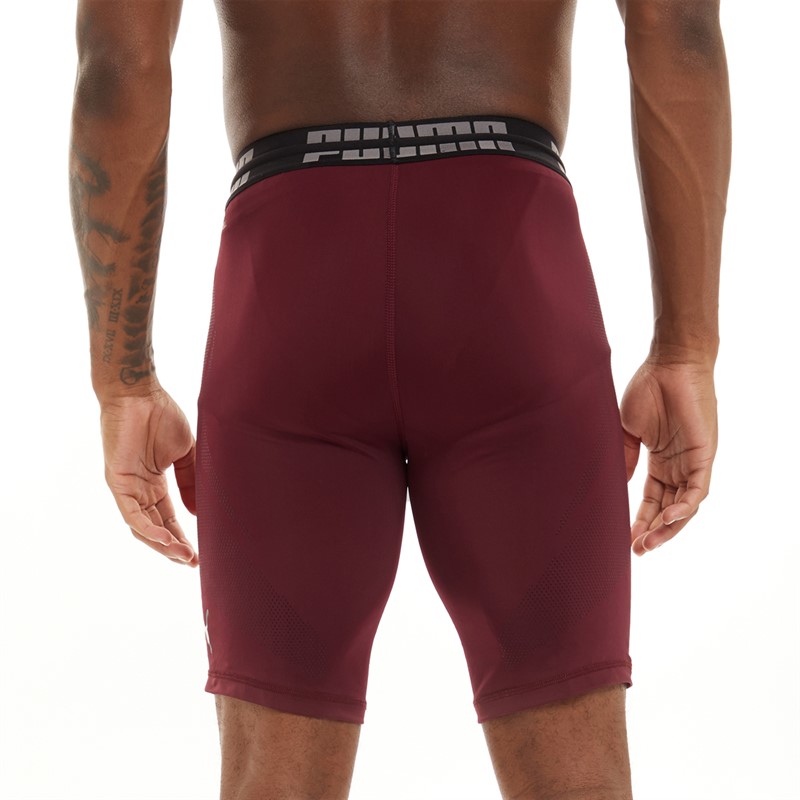 Puma Mens Exo-Adapt Drycell Tight Shorts Aubergine