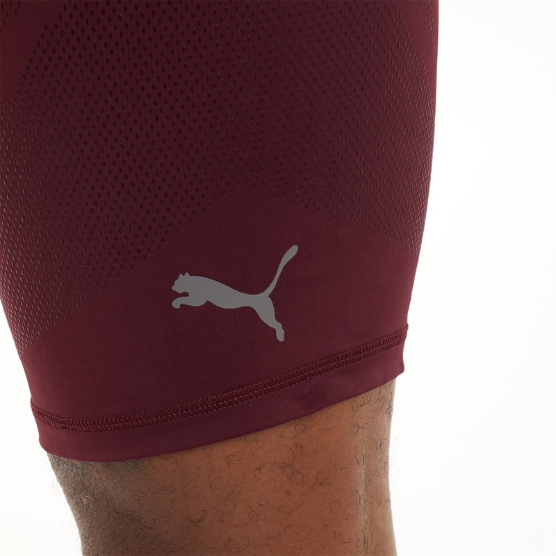 Puma Mens Exo-Adapt Drycell Tight Shorts Aubergine