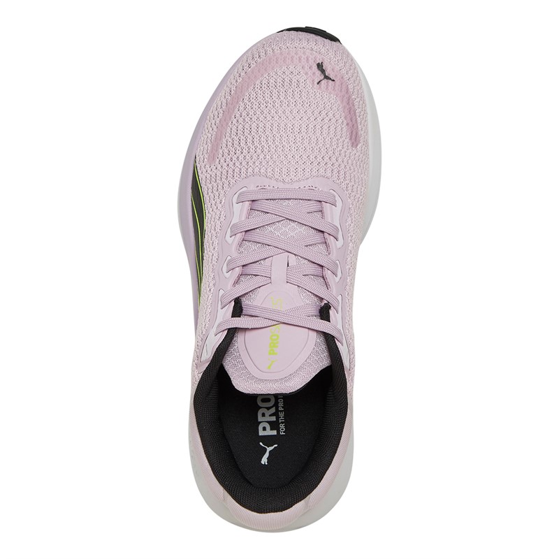 Puma Junior Girls Scend Profoam Trainers Grapemist/Puma Black/Limepow