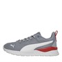 Puma Junior Boys Anzarun Lite Trainers Grey/White/Red