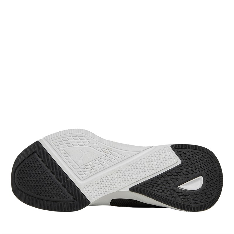 Puma Junior Boys Flyer Runner Trainers Green/White/Black