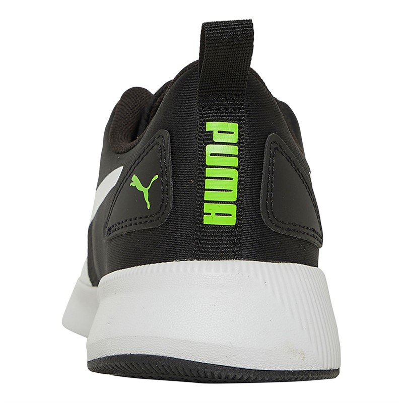 Puma Junior Boys Flyer Runner Trainers Green/White/Black