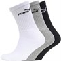 Puma Herren Drei Pack Crew Socken Weiß