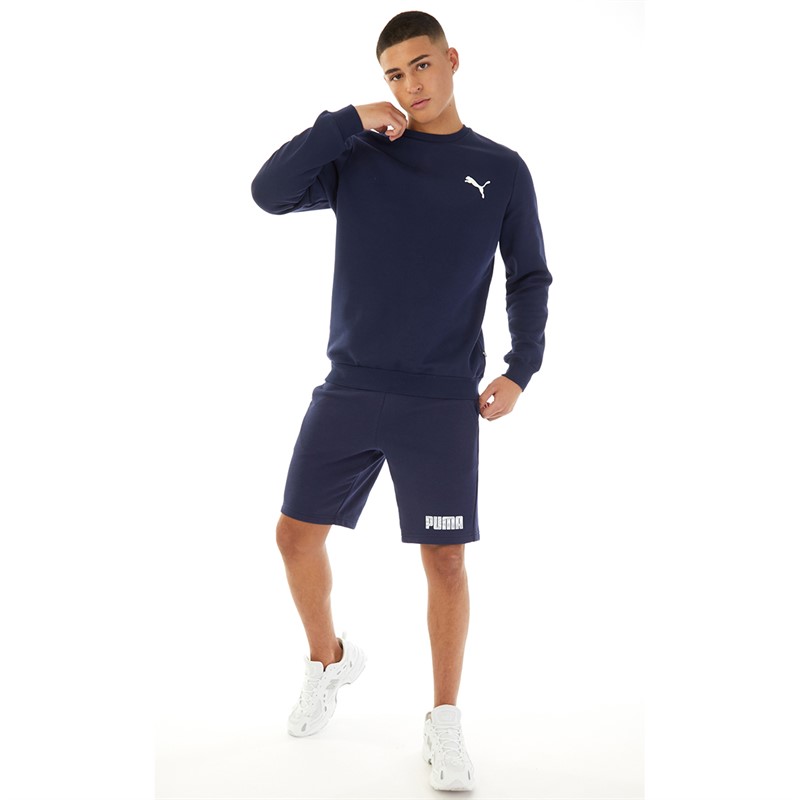 Puma Mens Sportstyle Shorts Navy