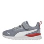Puma Boys Anzarun Lite AC+ Trainers Grey/White/Red
