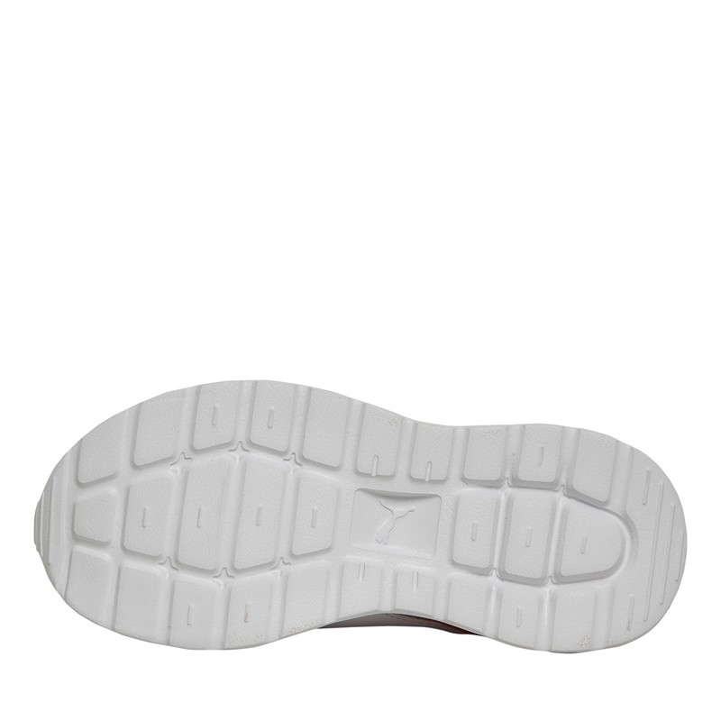Puma Boys Anzarun Lite AC+ Trainers Grey/White/Red