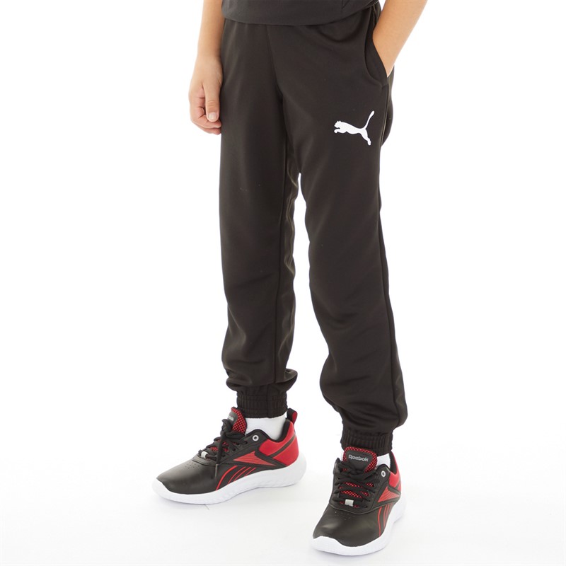 Puma Junior Boys Active Tricot Sweat Pants Puma Black