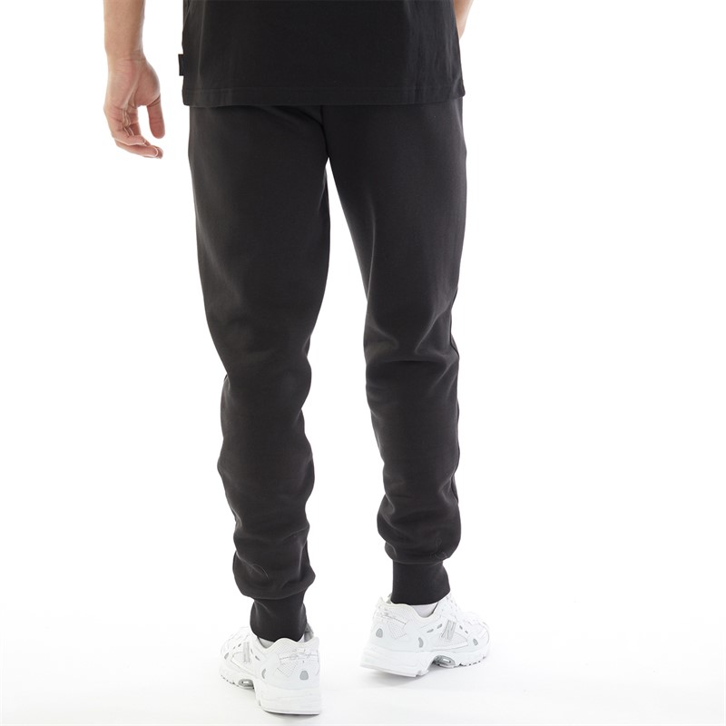 Puma Mens Essentials Sweat Pants Puma Black/Lime