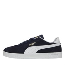 Puma Mens Club Trainers Blue/White/Gold