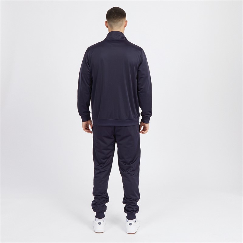 Puma Mens Piping Poly Tracksuit New Navy