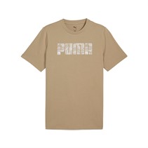 Puma T-Shirt mit Logo-Aufdruck Herren Eiche Zweig