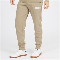 Puma Mens Text Logo Joggers Oak Branch