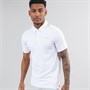 Puma Herren Golf Icon 2.0 Left Chest Kurzarm Polohemden Weiß