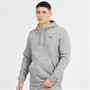 Puma Mens Essentials Small Logo Hoodie Medium Gray Heather