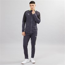 Puma Mens Individualliga Tracksuit Galactic Gray/Yellow Alert