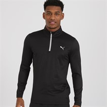 Puma Mens Golf Icon 2.0 1/4 Zip Left Chest Top Puma Black