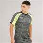 Puma Herren IndividualLIGA Graphic Performance Sporttops Grau
