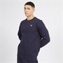 Puma Mens Essentials Small Logo Crew Sweatshirt New Navy