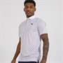 Puma Herren Golf Eaton Kurzarm Polohemden Weiß