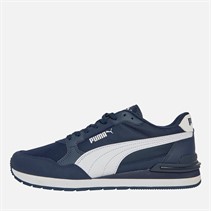 Puma Herren ST Runner V4 Nylon Sneaker Club Navy/Puma Weiß