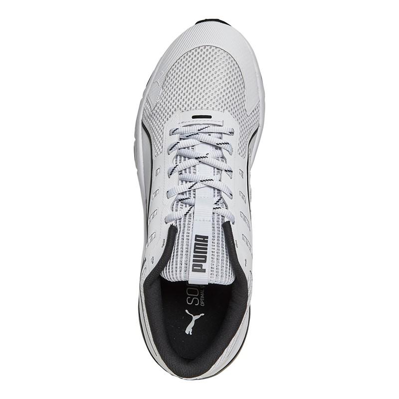 Puma Mens Cell Glare Neutral Running Shoes Puma White/Puma Black