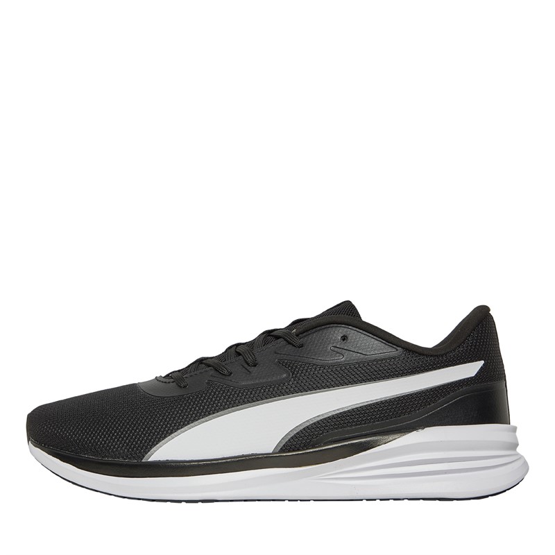 Puma Mens Night Runner V3 Neutral Running Shoes Puma Black/Puma White