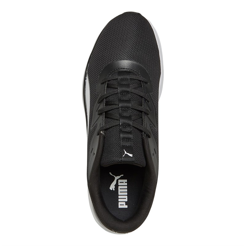 Puma Mens Night Runner V3 Neutral Running Shoes Puma Black/Puma White