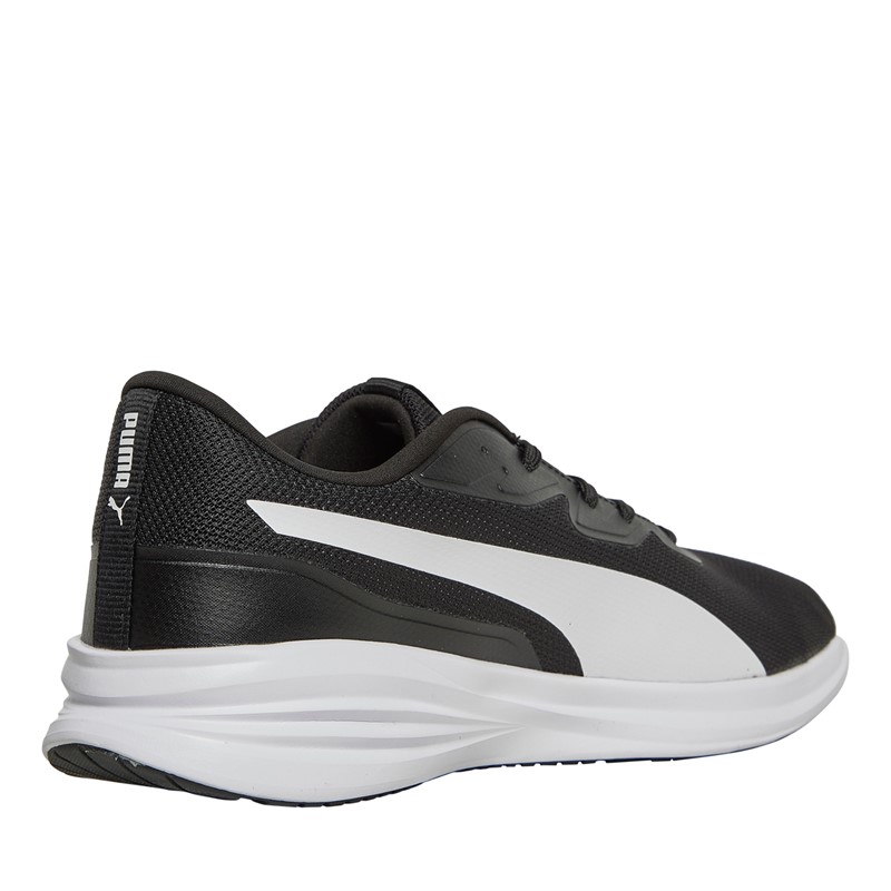 Puma Mens Night Runner V3 Neutral Running Shoes Puma Black/Puma White