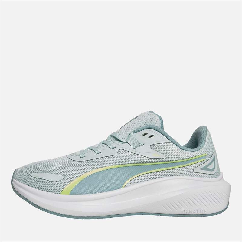 Puma Laufschuhe Damen Skyrocket Lite Neutral Pazifik Blau/Gelb Warnung