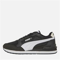 Puma Baskets Homme ST Runner V4 Nylon Puma Noir/Puma Blanc