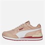 Puma Damen ST Runner V4 Nylon Sneaker Rose Quartz/Weiß/Port/Schnee