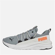 Puma Herren Softride One4All Neutrales Laufschuhe Kühles Mittelgrau / Puma Schwarz / Leuchtend Rot