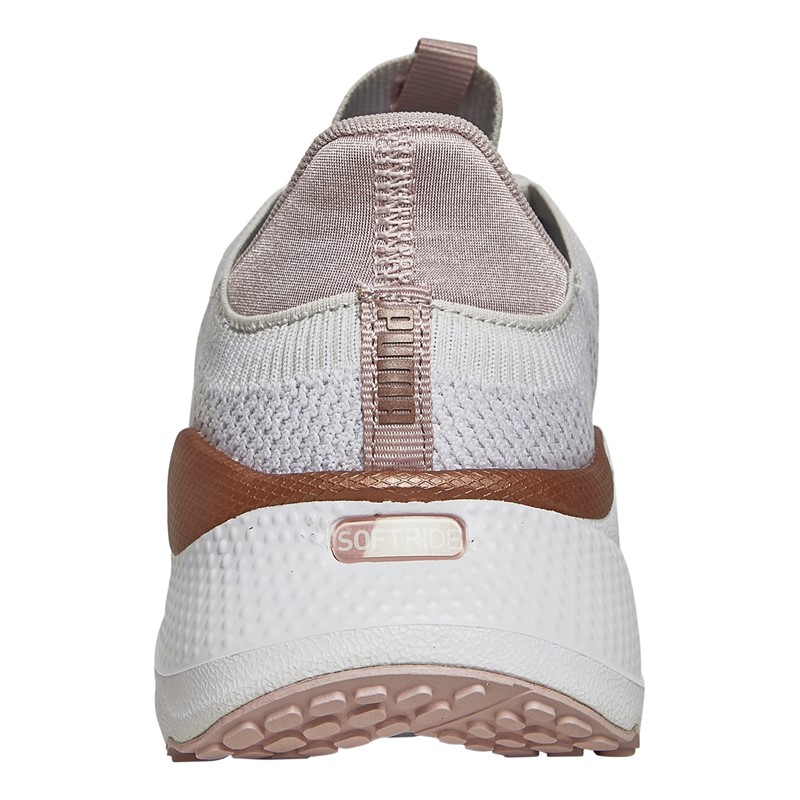 Puma Womens Softride Mayve Neutral Running Shoes Feather Gray/Mauve Mist/Rose Gold